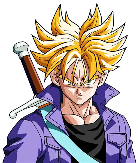 dbz trunks|trunks dbz drawing.